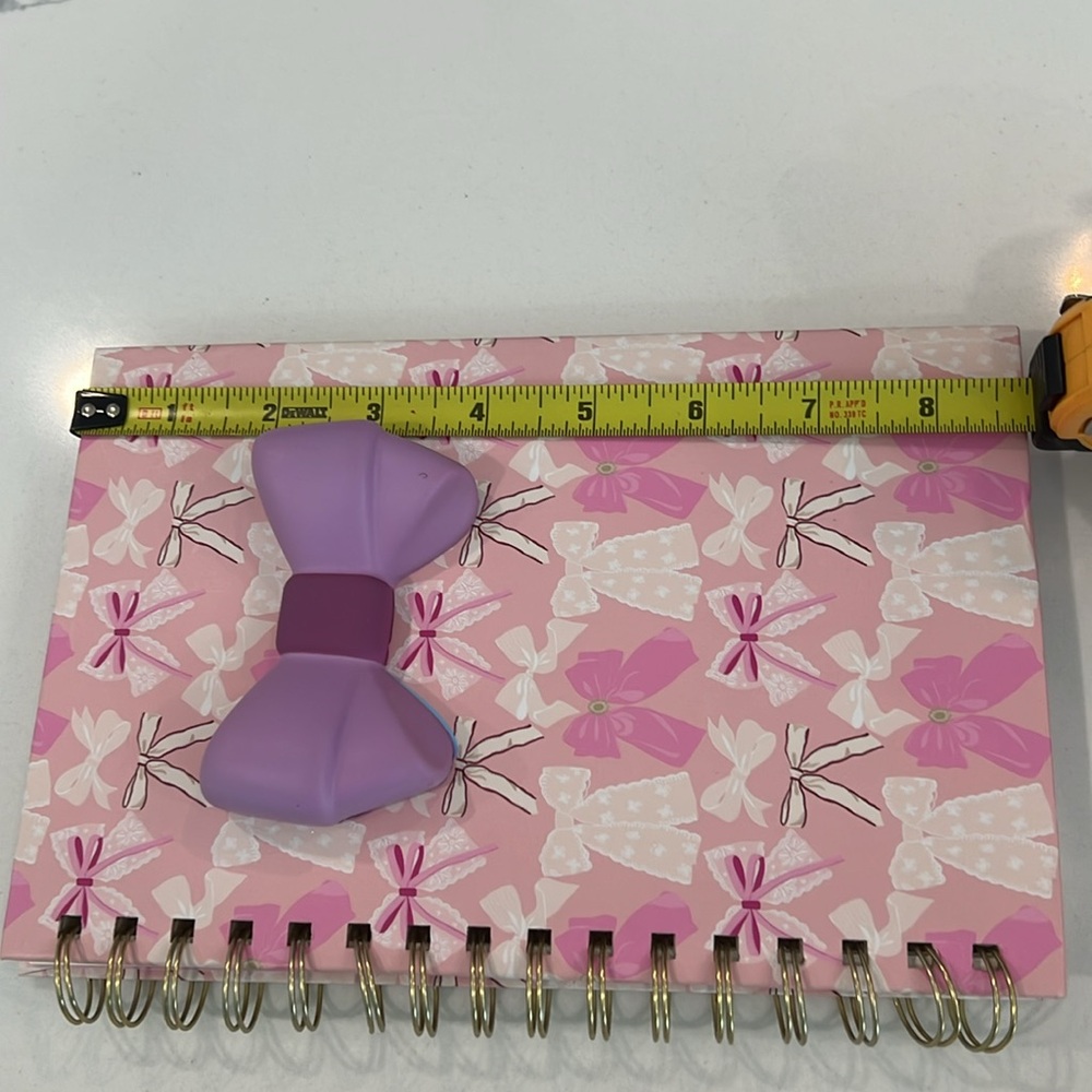 🎀Cute.🎀 BOW NOTEBOOK🎀 - Picture 12 of 16